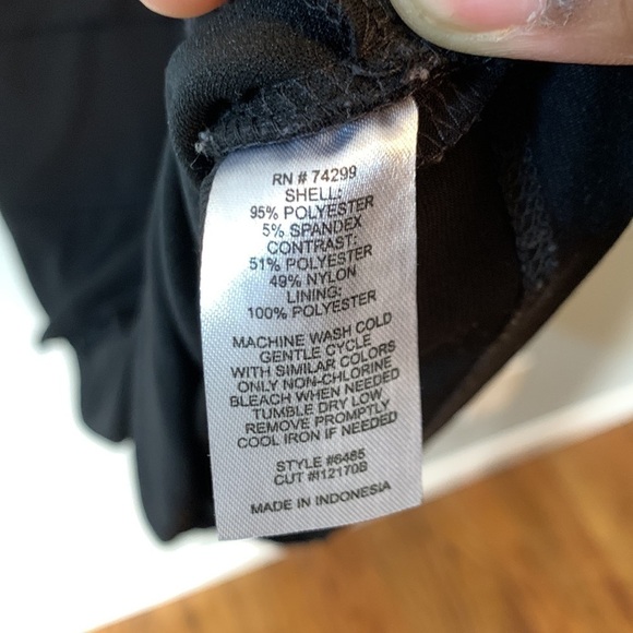 Intermission Women's Midi Dress, size 10, black - Picture 7 of 11